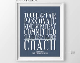 Coach Thank You Gift for Coach Gift from Team Gift for Coach Gift Soccer Coach Baseball Team Gift Volleyball Coach Gift Basketball Coach