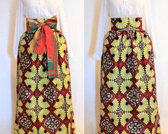 African Ankara Print skirt Women's Clothing Africa Skirts Ankara Easter Dashiki Skirt Prom Dress Dinner Dress Summer Skirt Wedding Dress