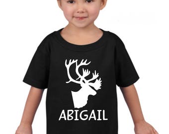 Kids christmas shirts, kids holiday shirts santas reindeer Kids personalized christmas pajamas Kids Christmas pajamas kids christmas outfits