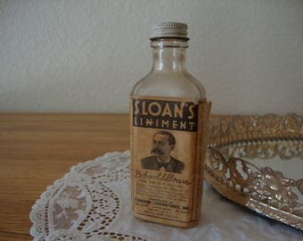 Liniment bottle | Etsy