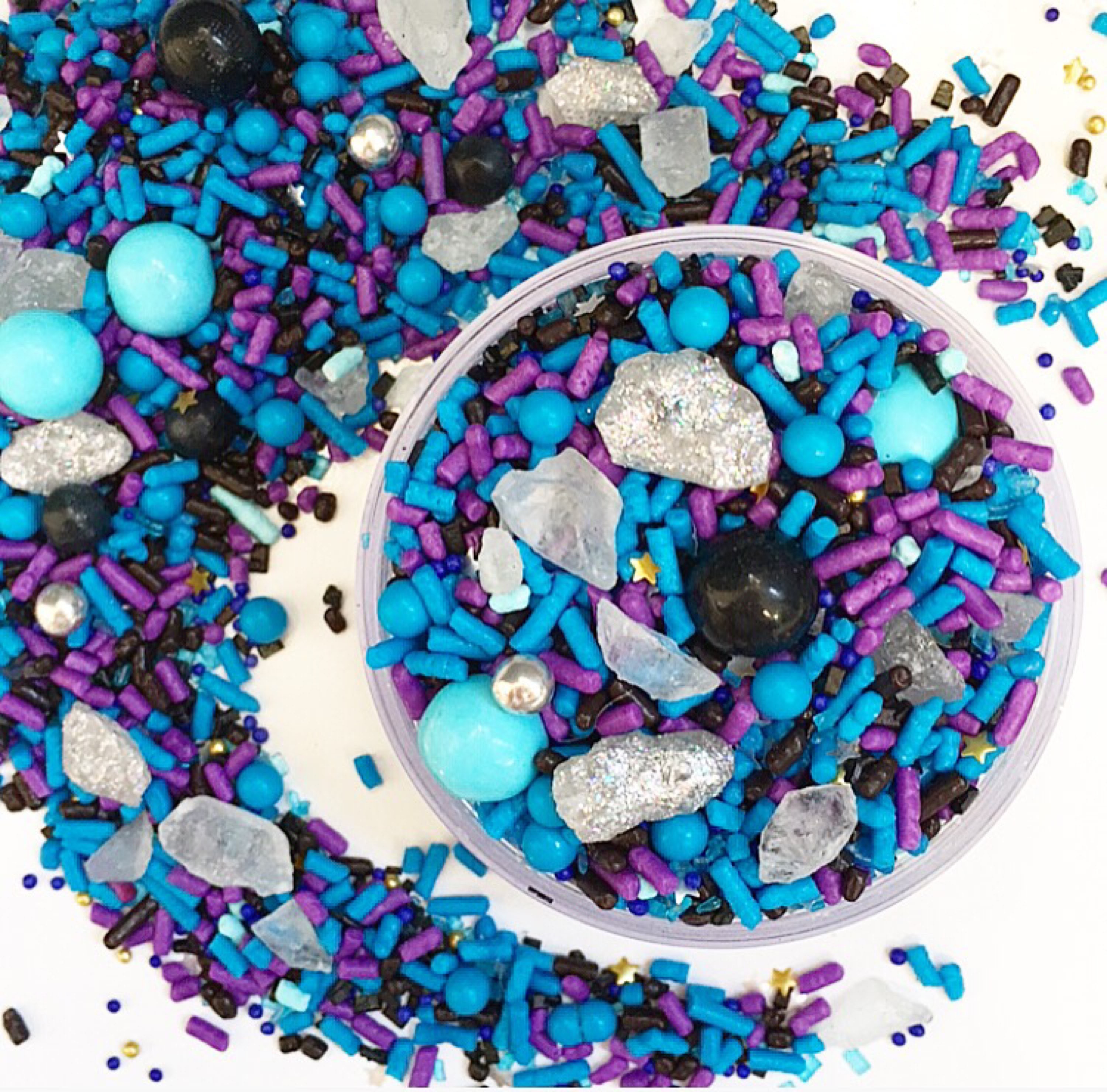 Space sprinkles. Sprinkles Australia. Cake sprinkels