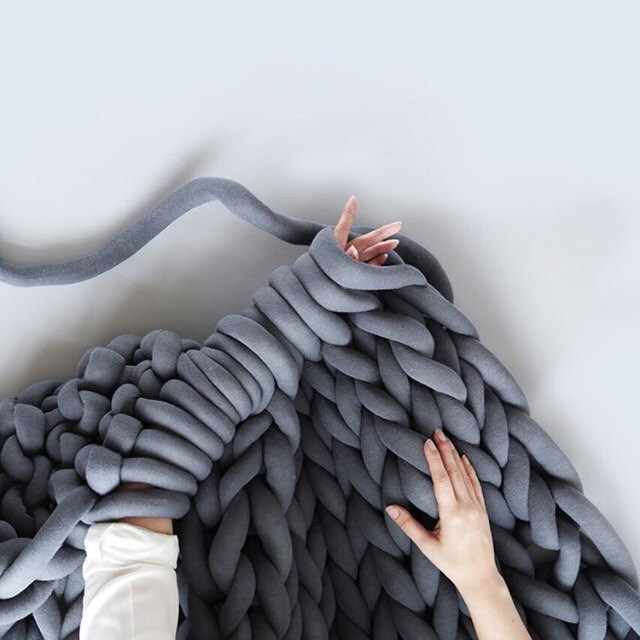 Super Chunky Blankets. Supplies for Bulky Knitting par Ohhio