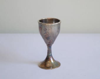 Bar Jigger Silverplated Measure Hourglass Jigger Spirit Measure Alcohol Measure 2 cl