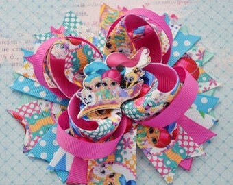 CHRISTMAS SALE Shimmer and Shine birthday Gift for girl Hair bows Shimmer and Shine party Kids jewelry Personalized gifts for baby Headba...