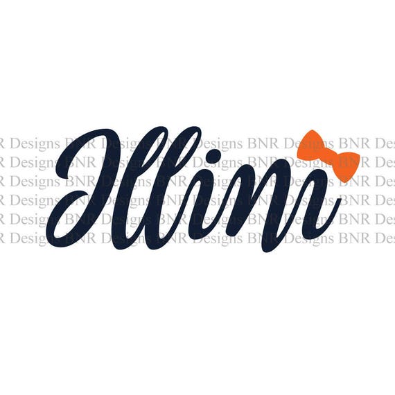 Download Illini SVG Illinois SVG DXF File Cricut File Cameo File