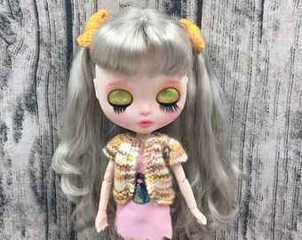 Blythe Handmade Sweater,Blythe Dress,Short Skirt for 1/6 Doll Size