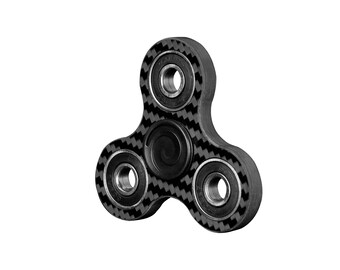 Genuine Carbon Fiber Toy Fidget Spinner, Toy, Adult Spinner, Ceramic Bearings, Stress Toy, Father's Day Gift