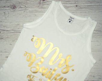 Bride Top, Bride Glitter Tank, Bride Tank Top, Cute Bride Tank, Bride Tank Top Shirt, Bridal Party Tank, Jersey Bride Tank Top, Wife Top