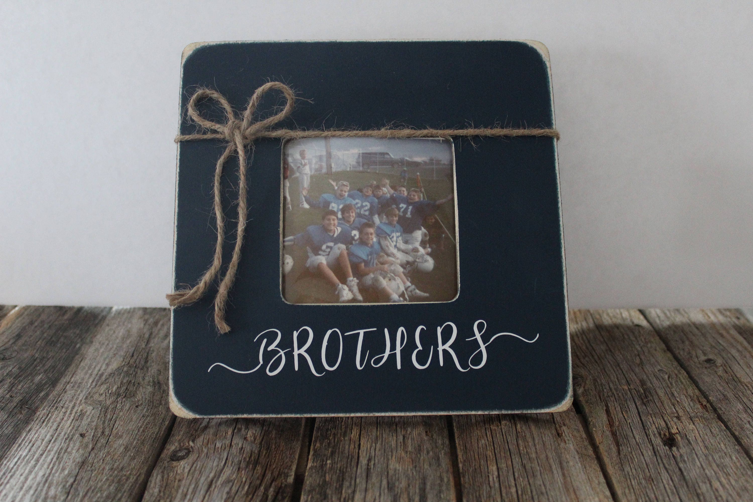 Brothers Picture Frame Favorite Brother Frame Navy Picture