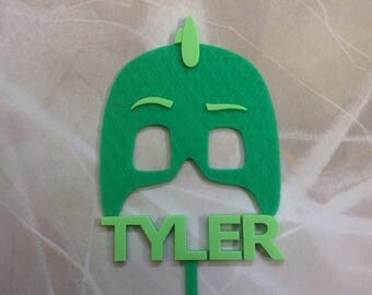 Gekko PJ Masks Cake Topper