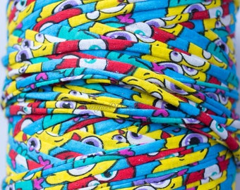 3m T-Shirt Yarn/ T-shirt Yarn for Pacifiers/ Recycled Yarn/ Chunky Cotton Yarn/ Necklaces Yarn/ Teething Necklace Yarn/ Teething Toys Yarn