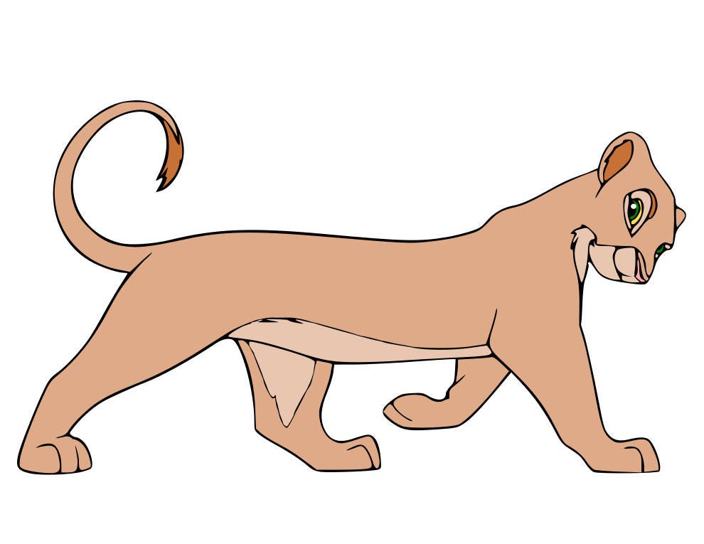 Download Simba and Nala Lion King svg files