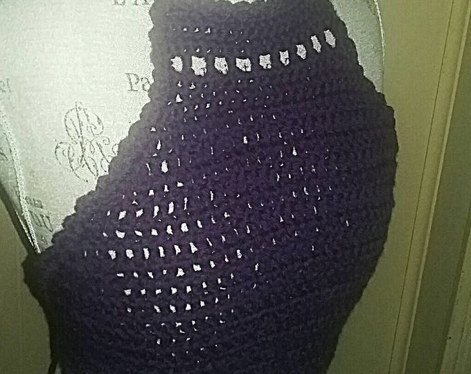 Crochet Twin Halter Top