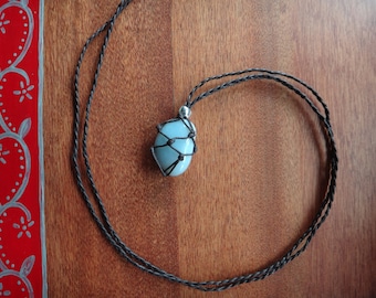 Angelite Macrame Necklace