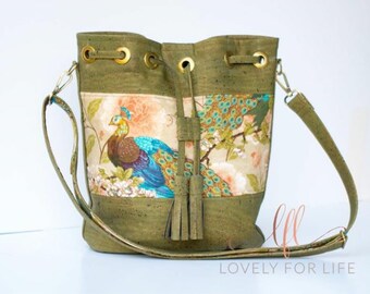 Drawstring Bucket Bag
