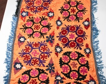 Embroidered Vintage Suzani, Uzbekistan