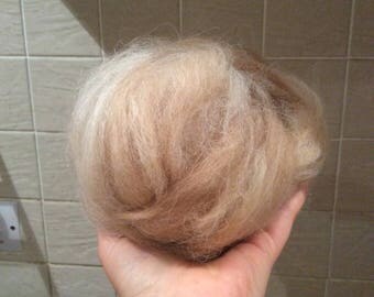 100 % alpaca roving fiber