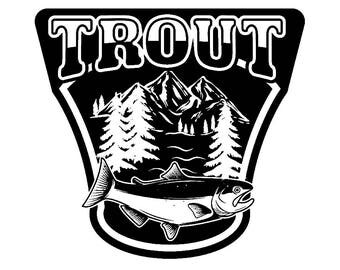 Free Free 90 Fly Fishing Trout Svg SVG PNG EPS DXF File