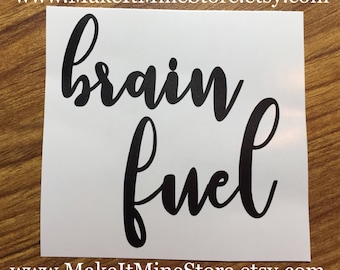 BRAIN FUEL bulletproof coffee decal Pruvit shirt Pruvit decal Pruvit ketones keto business cards car keto decal