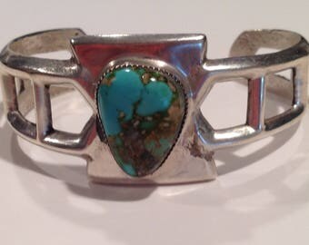 Sterling & Turquoise Cuff Bracelet