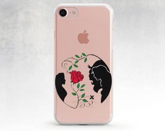 Disney Beauty and The Beast iPhone 6s Case for iphone 7 plus transparent case iphone 7 disney case beauty and beast case iphone 6 plus clear