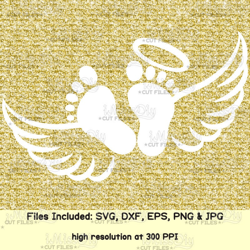 Free Free 146 Baby Feet With Wings Svg Free SVG PNG EPS DXF File