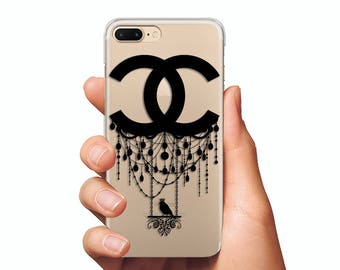Chanel case clear rubber silicone case Apple case Chanel iPhone case Samsung Chanel case iPhone 6s clear case iPhone 7 clear case Chanel