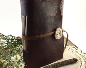 Handmade Personalized Leather Journal, Leather Journal, Leather Diary, Leather Book, Leather Notebook, Personalized Leather Diary