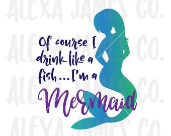 Download Mermaid tail svg | Etsy