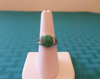 Turquoise Statement Ring, Turquoise Ring, Statement Ring, Turquoise Jewelry, Boho Turquoise Ring, Bold Statement Ring