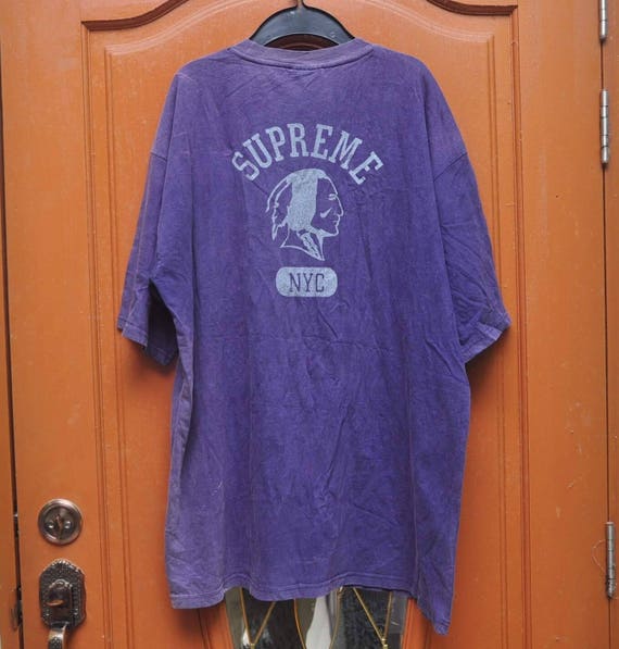 faded supreme shirt