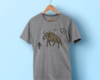Chinese Horoscope- Ox Zodiac, Year of the Ox T-shirt