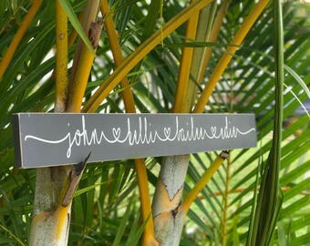 CUSTOM name | custom family tree | custom name sign | name plaque | name sign | wedding | family sign | family name sign