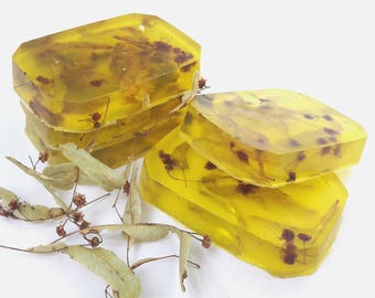Linden flower soap Propolis soap handmade soap organic soap glycerin glycerine soap Linden blossom soap Linden blossoms Gift for woman
