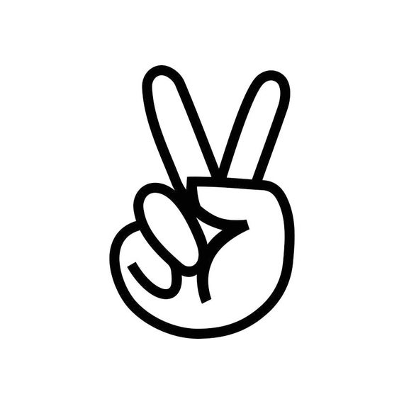 Free Free 175 Hand Peace Love Svg SVG PNG EPS DXF File