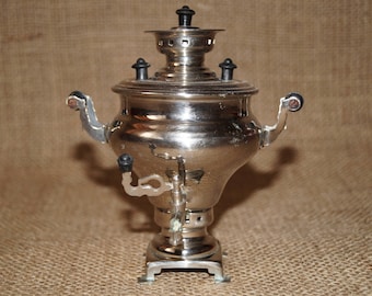 Small Samovar Samovar teapot Russian samovar Samovar tea Collectibles USSR Gift idea Mini samovar USSR samovar Made in USSR Soviet rerto