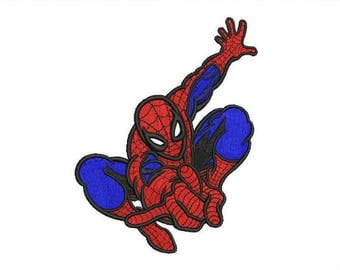Spiderman Embroidery Design #2 - 4 SIZES