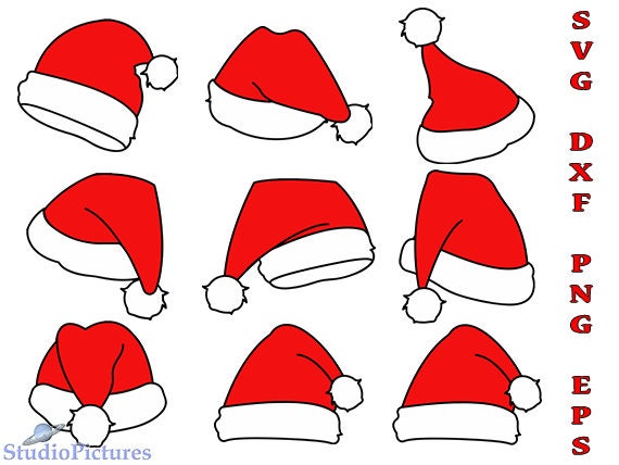 Download Christmas hat svg christmas svg santa hat svg svg shirts