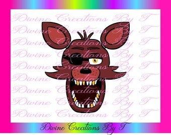 Five Nights At Freddy's Foxy (SVG, DXF, EPS)