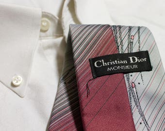 Christian Dior Monsieur Made in Canada Vintage Tie