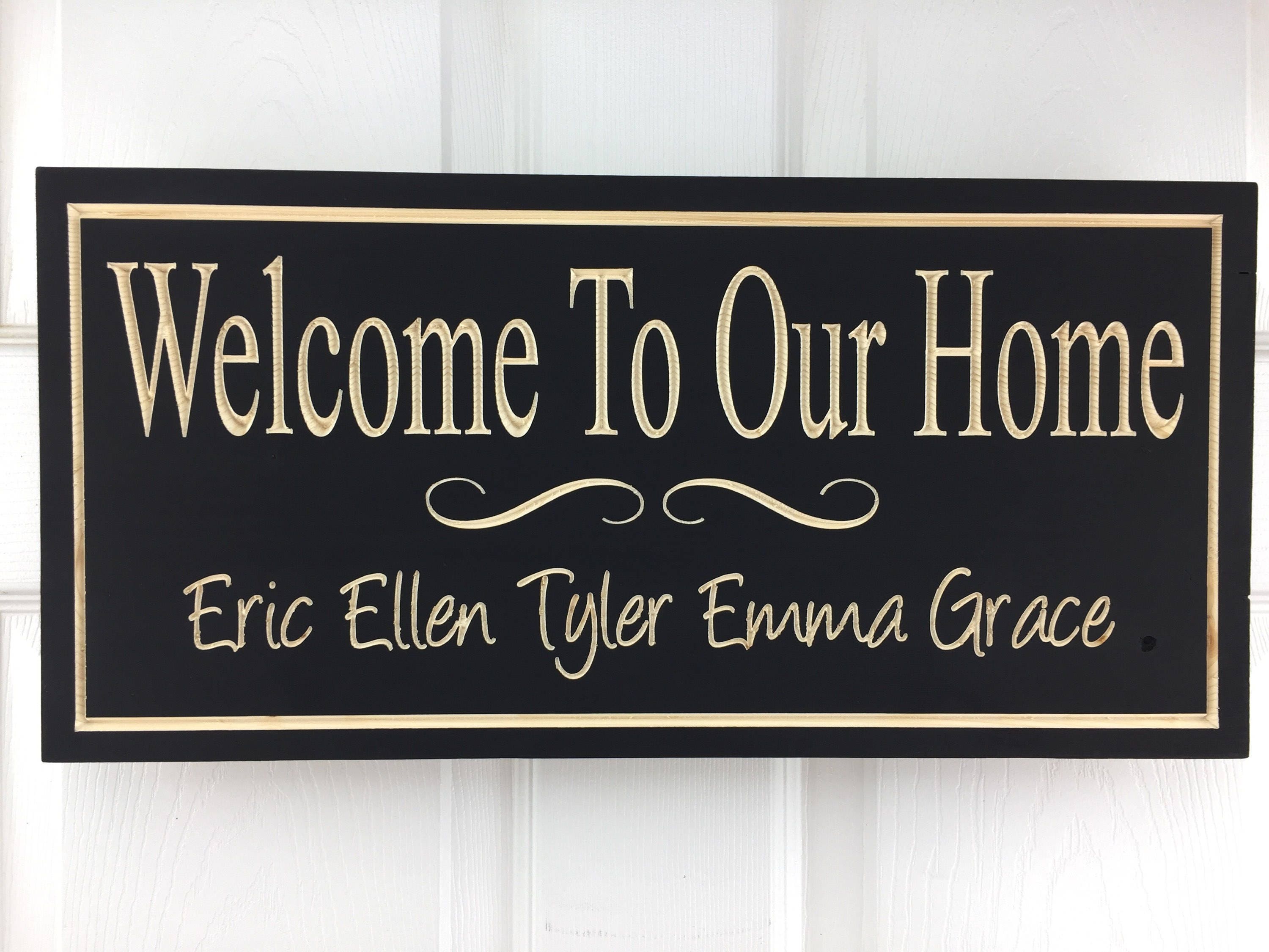 custom signs for home