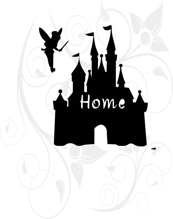 Download Disney Castle SVG Disney Castle Silhouette Clipart DXF ...