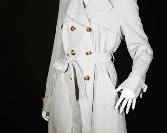 Classic Gray Darcy Trench Coat size UK 10-12