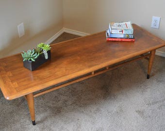 Vintage mid century Lane Acclaim coffee table