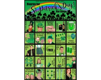 St Patricks Day Bar Bingo St Patricks Day Bar Bingo