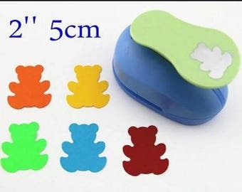 Hole punch bears 50 mm for scrapbooking