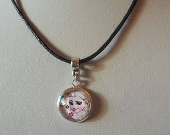 Necklace cabochon "Princess" child