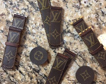 real louis vuitton apple watch band