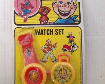 Howdy Doody Watch Set | Original Package | 1987 | Vintage Toy | 80s Toy | Play Watch |