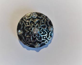 Snap 1.8 cm shiny rhinestones